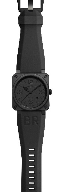 Bell & Ross Aviation BR 03-92 Phantom Black Ceramic replica watch - Click Image to Close